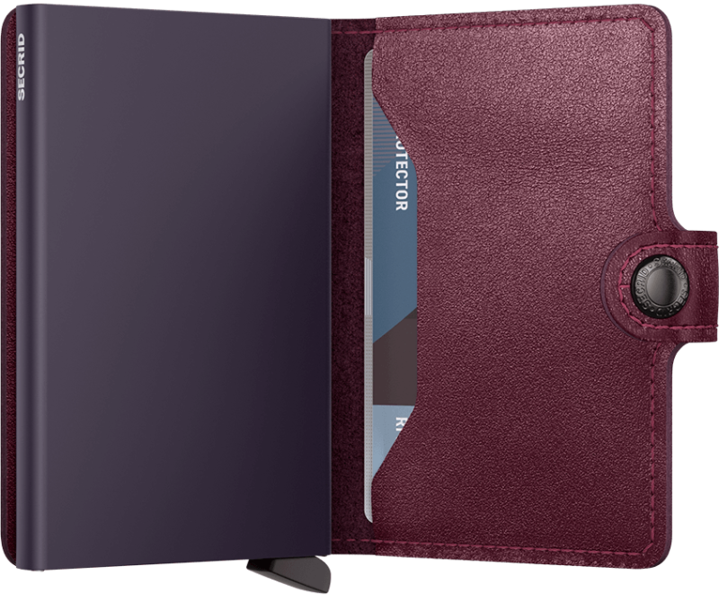 Secrid Mini Wallet Original Cranberry