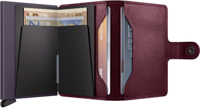 Secrid Mini Wallet Original Cranberry