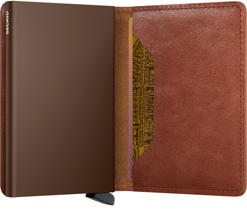 Secrid Slim Wallet Vintage Cognac/Brown