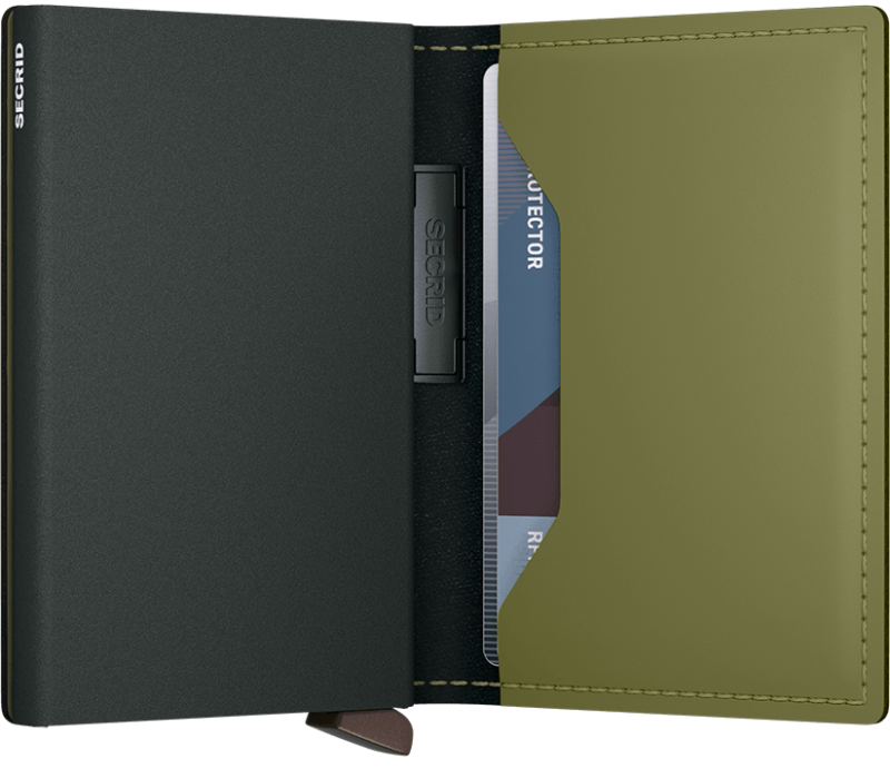 Secrids Band Wallet Matte Leaf/Khaki
