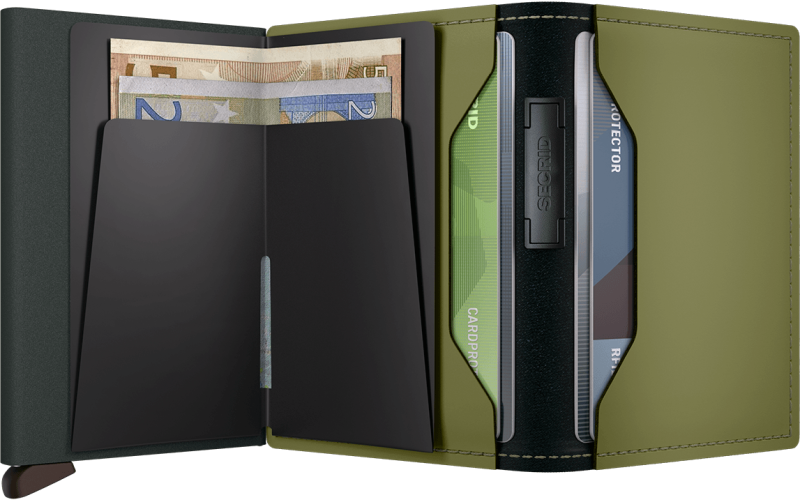 Secrids Band Wallet Matte Leaf/Khaki