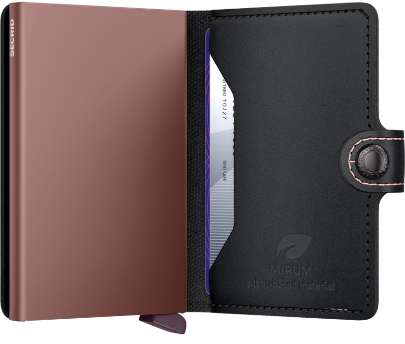 Secrid Mini Wallet Mirum Black/Rose
