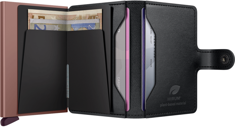 Secrid Mini Wallet Mirum Black/Rose