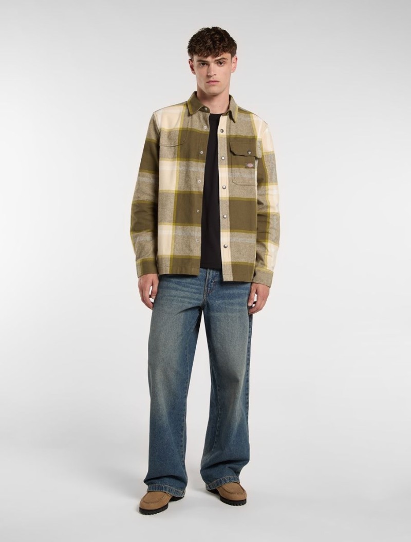 Dickies Nimmons Shirt Wood Ash