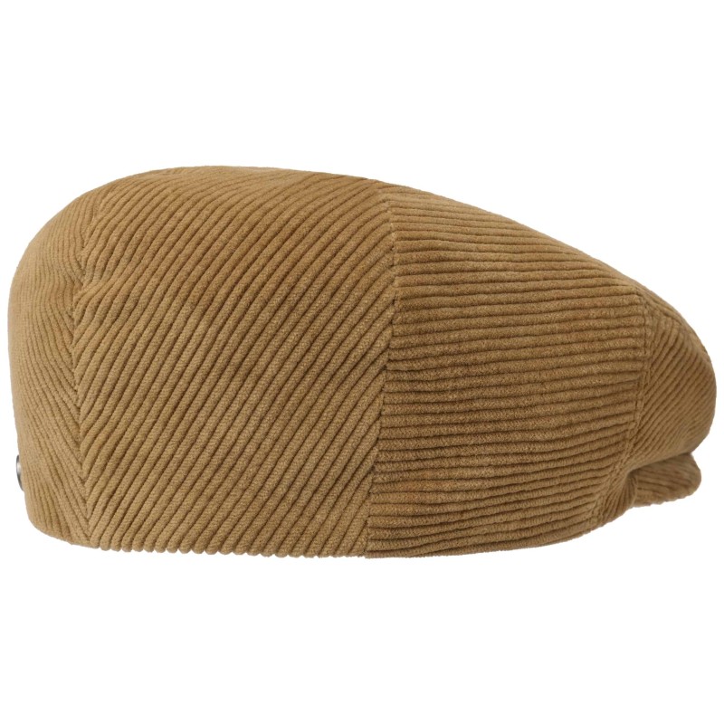 Lierys Corduroy Driver Cap Brown