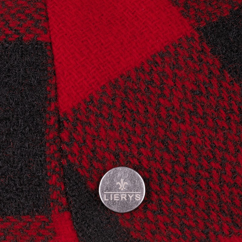 Lierys Woolrich Check Driver Cap...