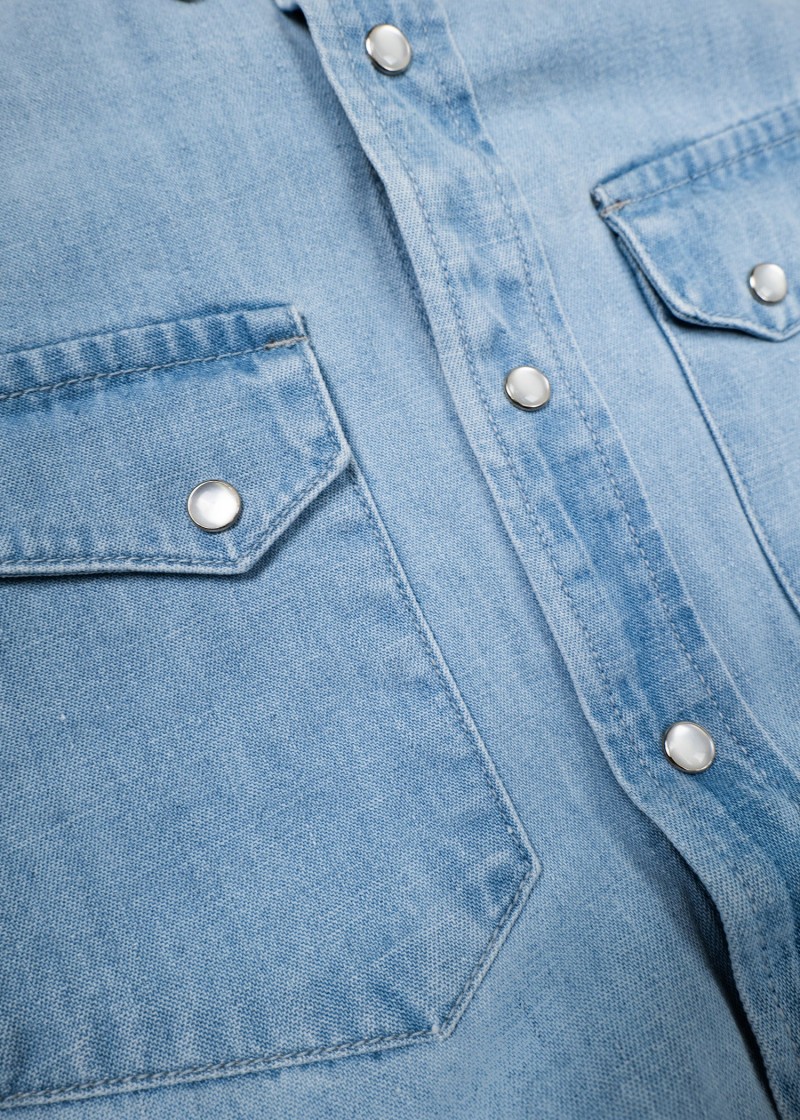 Iron & Resin Ojai Shirt Bleach