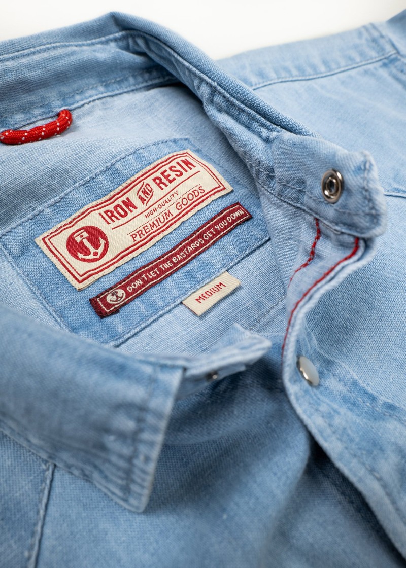 Iron & Resin Ojai Shirt Bleach