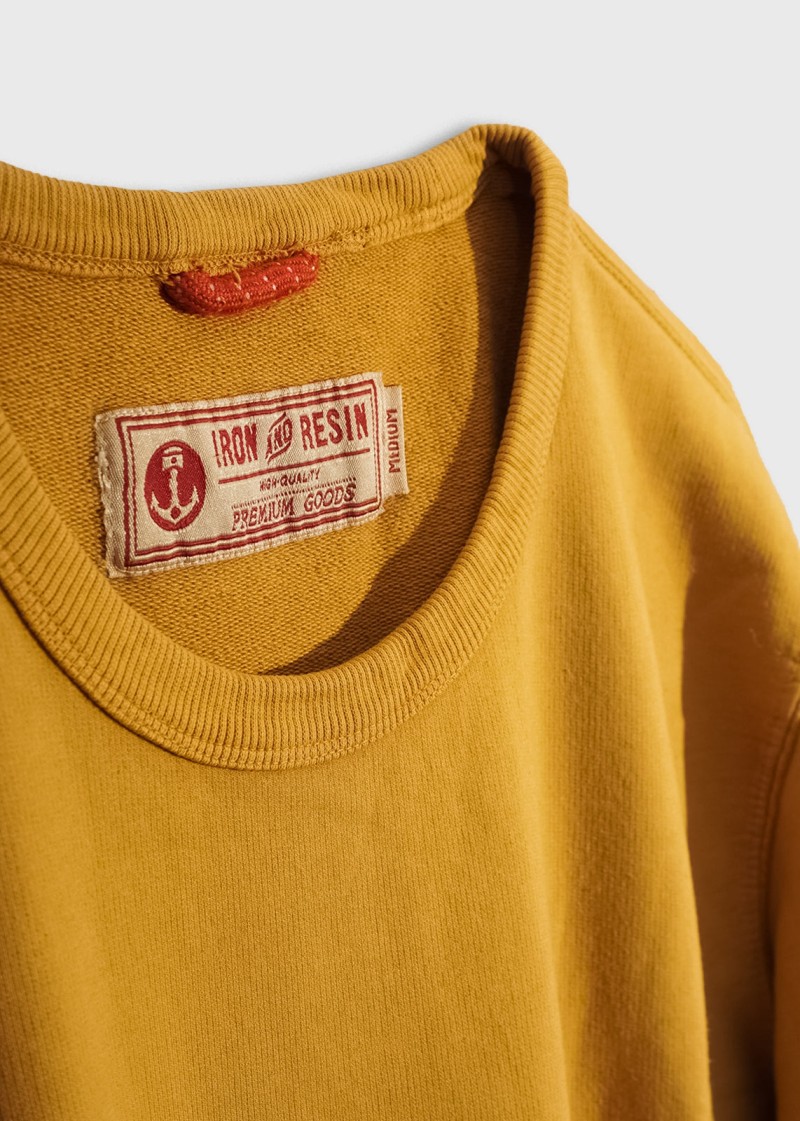 Iron & Resin Hightide Crewneck Goldenrod