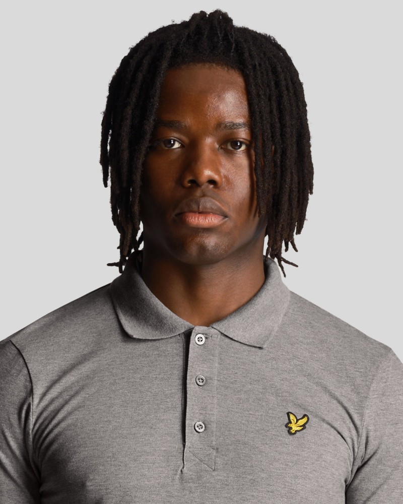 Lyle & Scott Long Sleeve Cotton Polo...