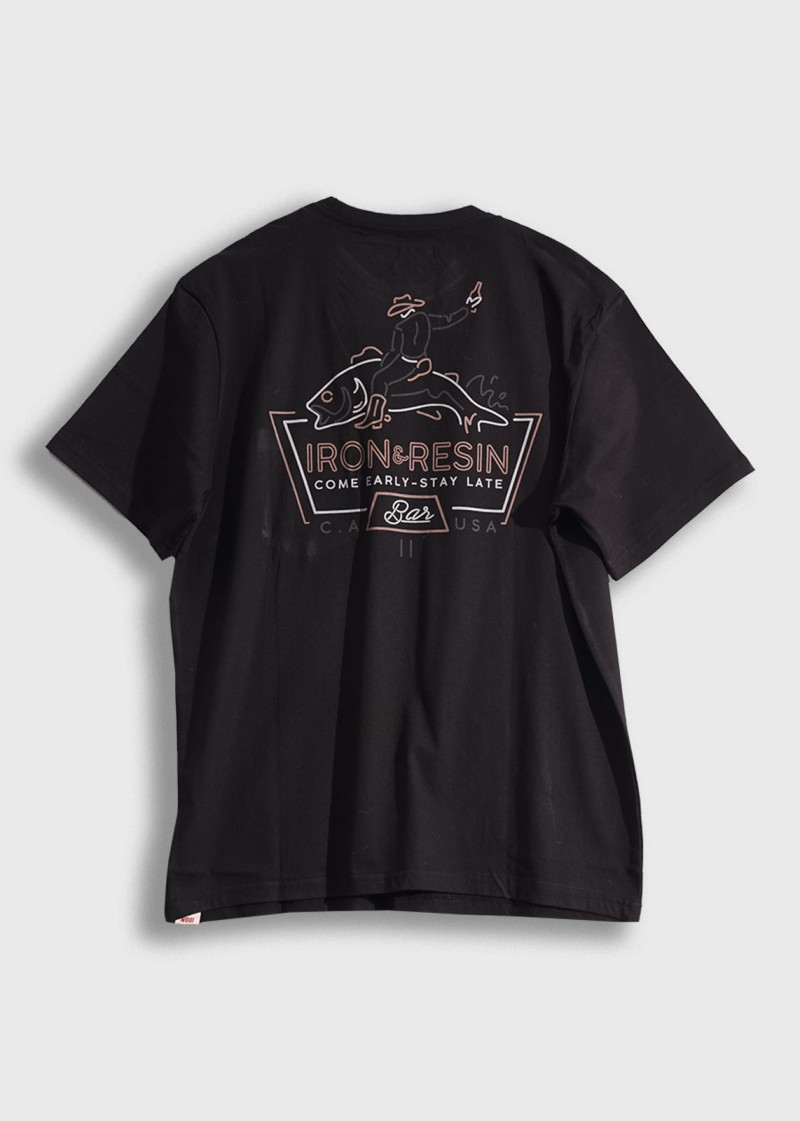 Iron & Resin Rodeo Pocket Tee Black