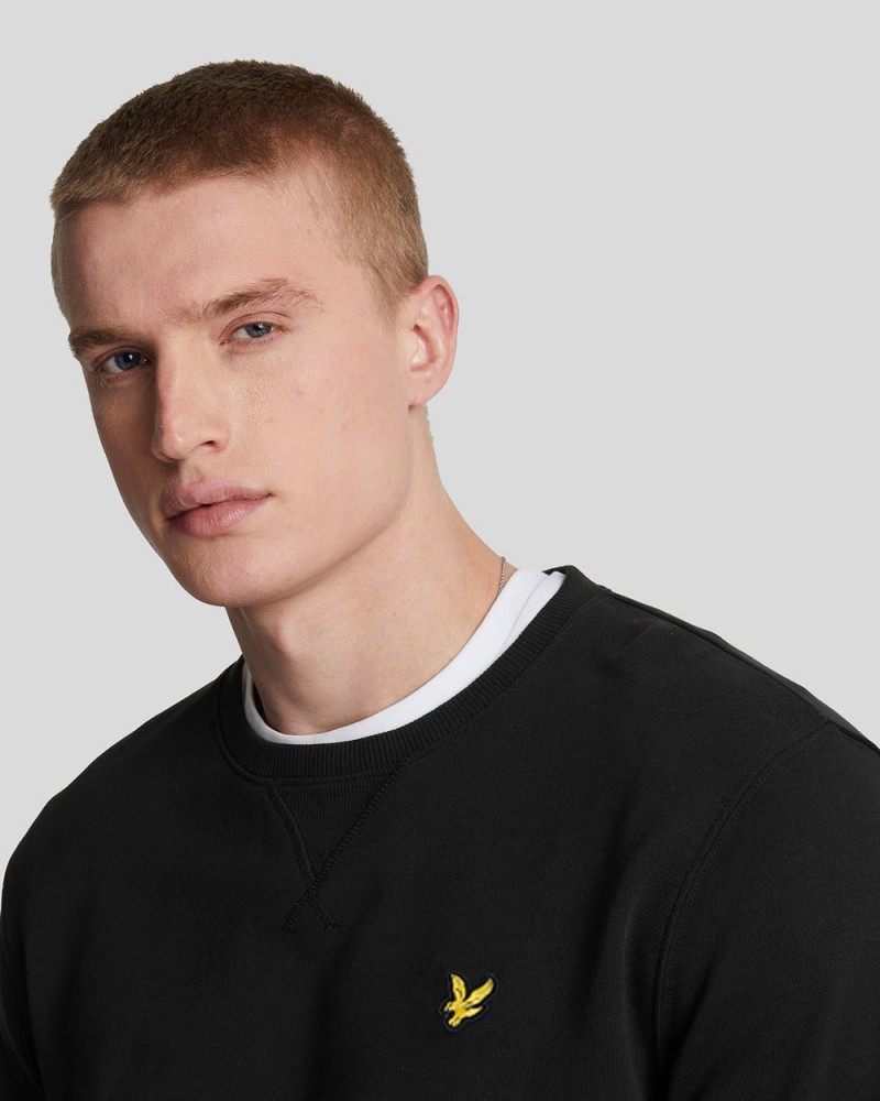 Lyle & Scott Sweatshirt Crewneck Jet...