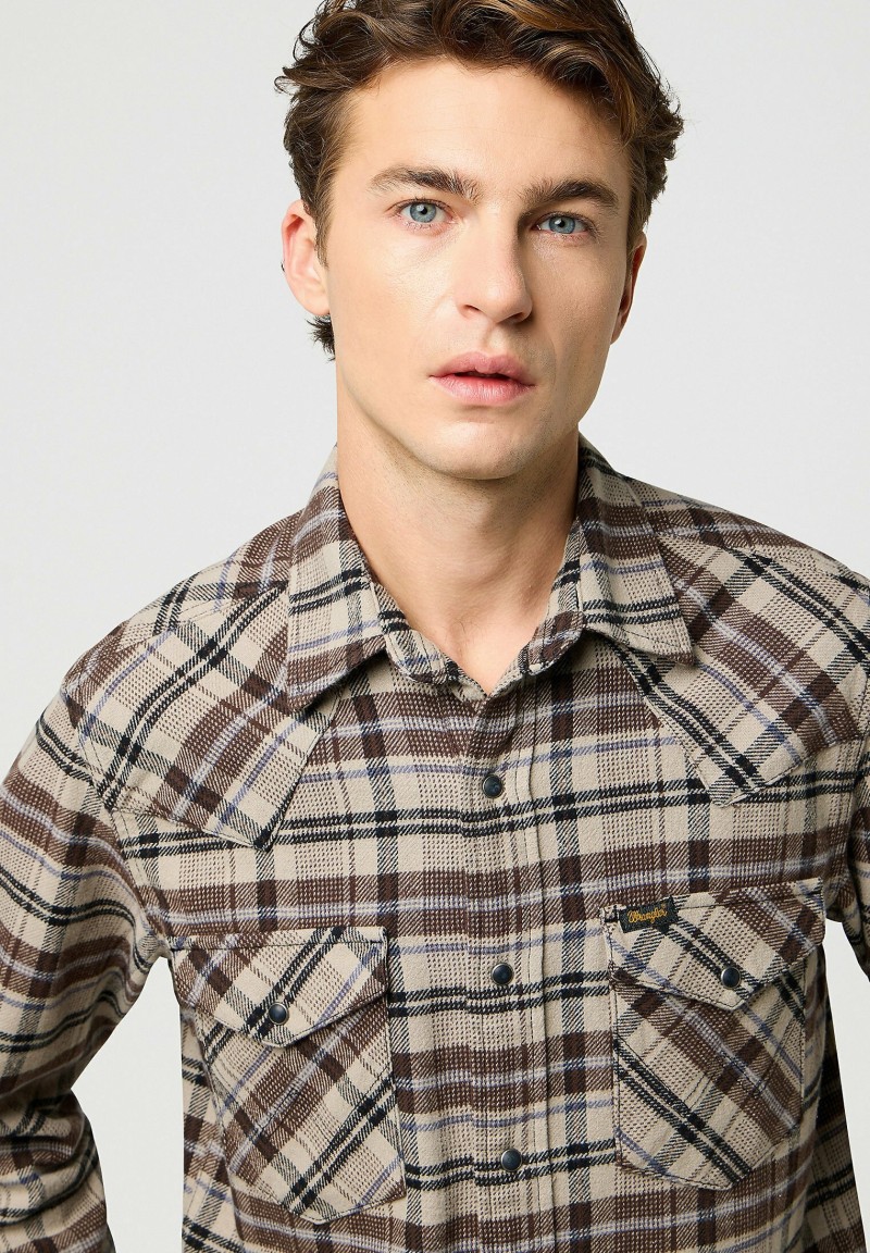 Wrangler Wester Shirt Rich Black