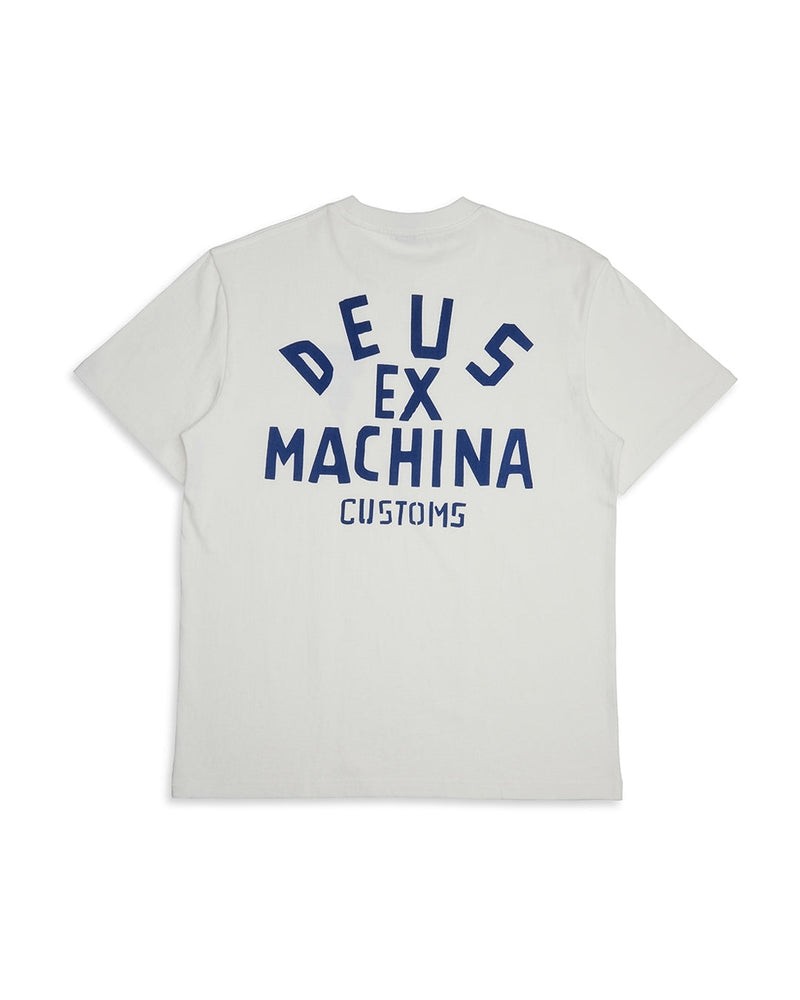 Deus Ex Machina Pistin Tee Vintage White