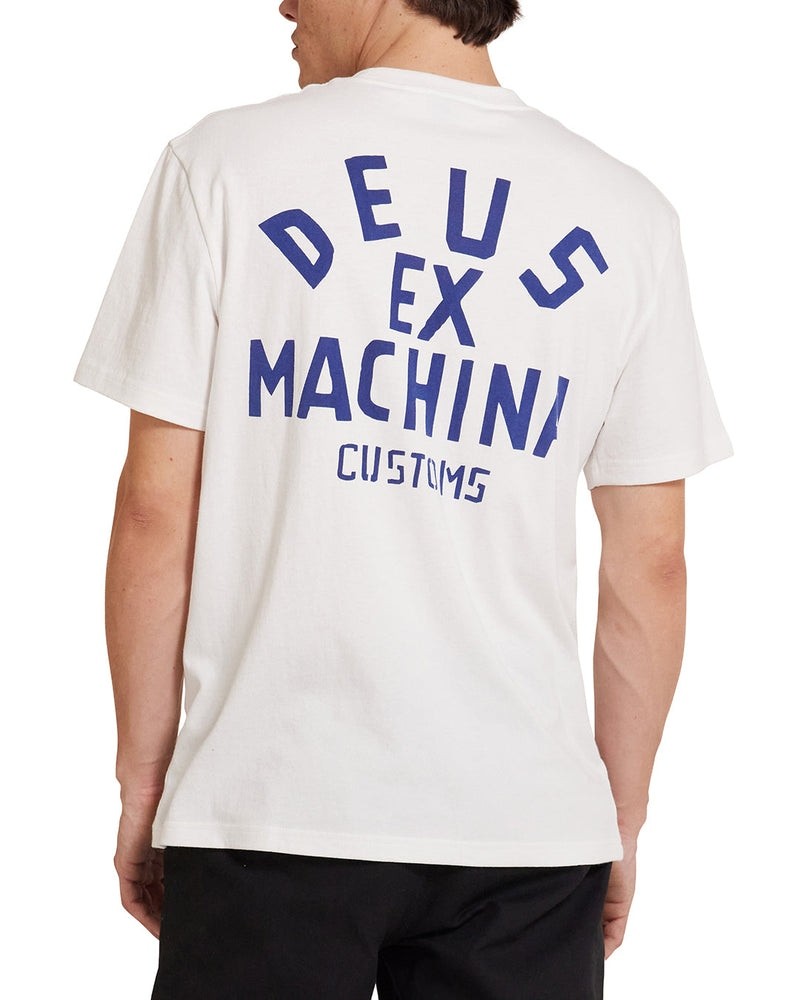 Deus Ex Machina Pistin Tee Vintage White