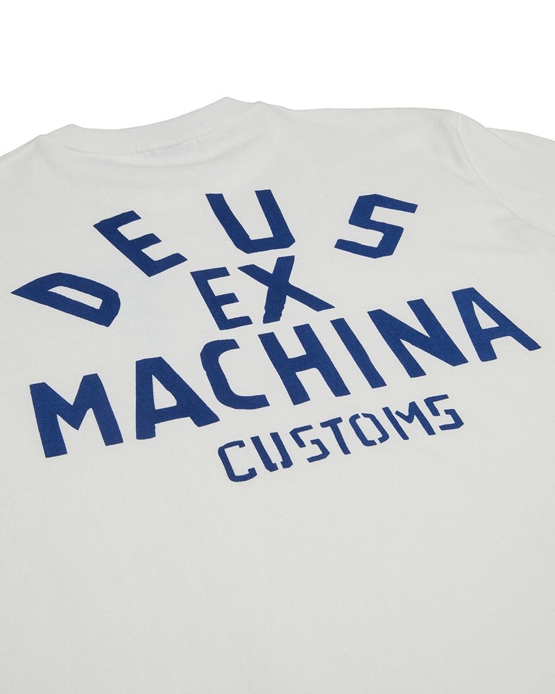 Deus Ex Machina Pistin Tee Vintage White