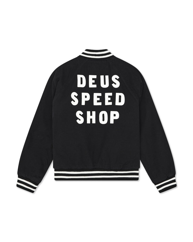 Deus Ex Machina Stadium Jacket Black