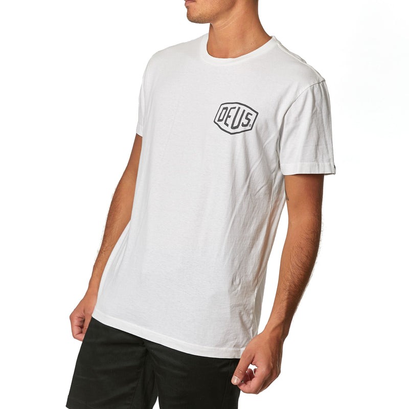 Deus Ex Machina Venice Address Tee White