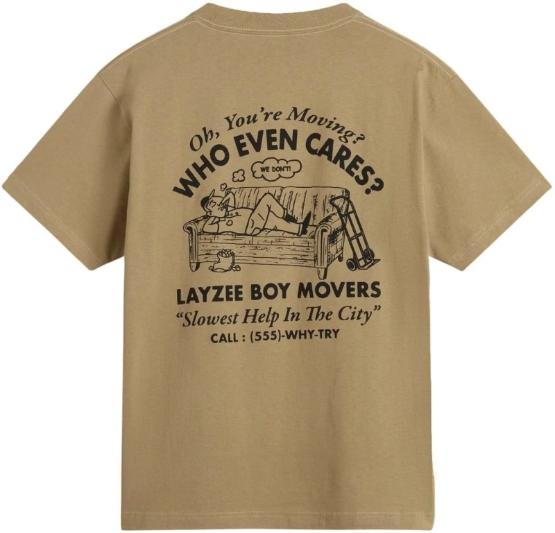 Vans Moving Co Tee Bay Leaf