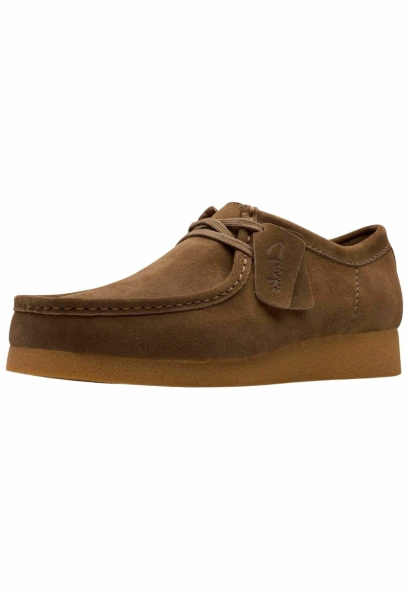 Clarks Wallabee Evo Dark Olive Suede