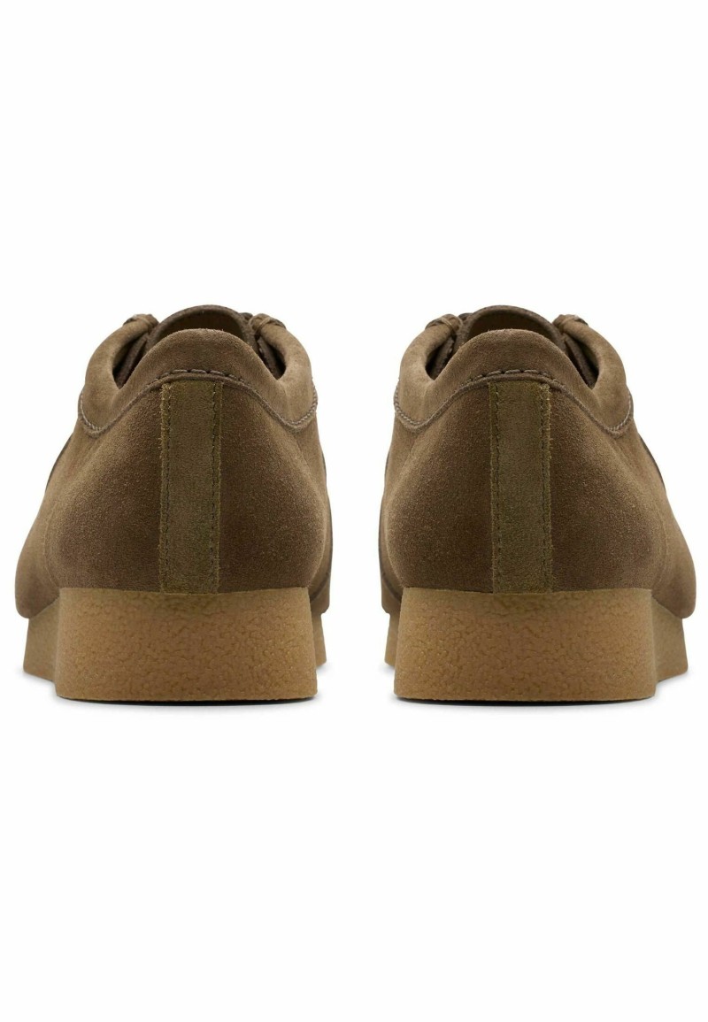 Clarks Wallabee Evo Dark Olive Suede