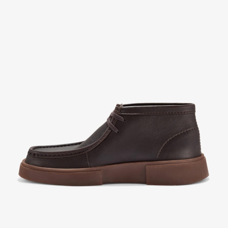 Clarks Torview Hi Brown Leather
