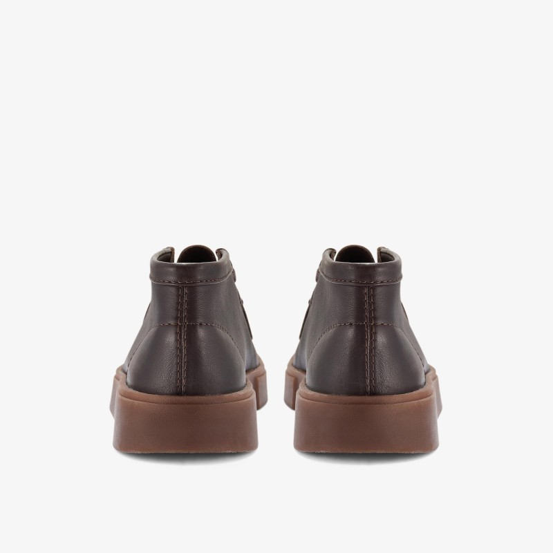 Clarks Torview Hi Brown Leather