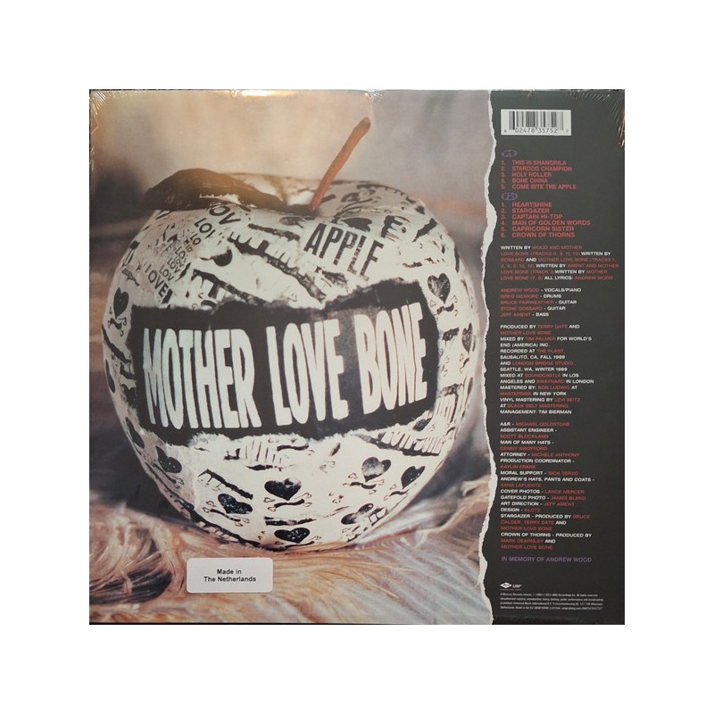 Mother Love Bone "Apple" Vinilo
