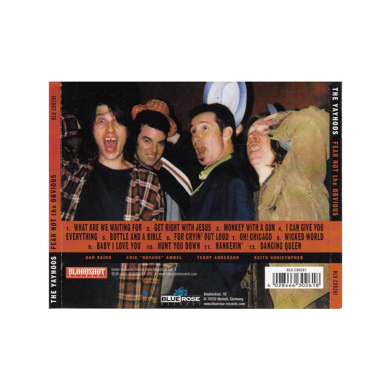 The Yayhoos "Fear Not The Obvious"...