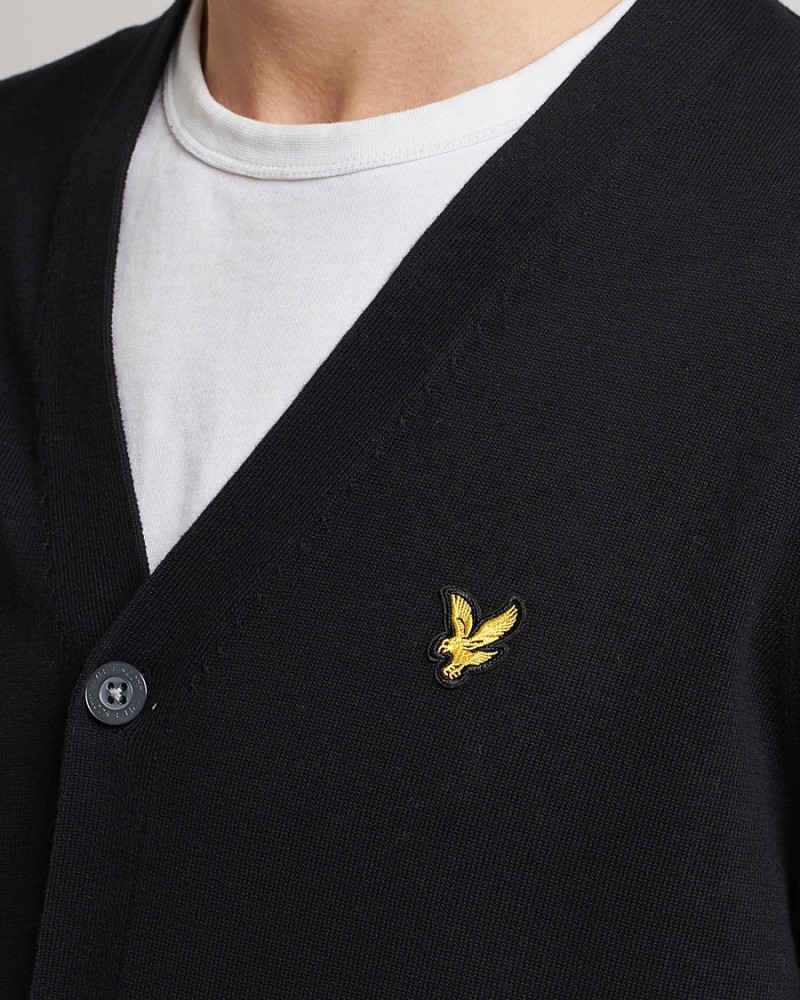 Lyle & Scott Cotton Merino V Neck...