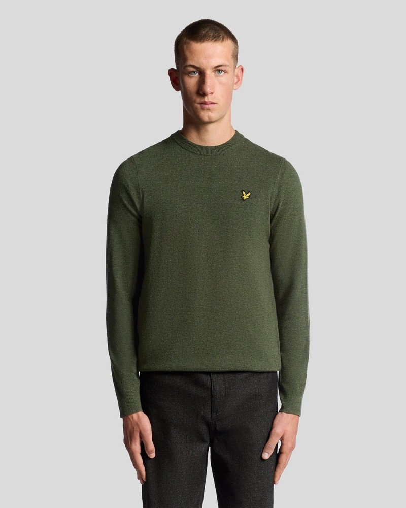 Lyle & Scott Lambswool Blend Crew...