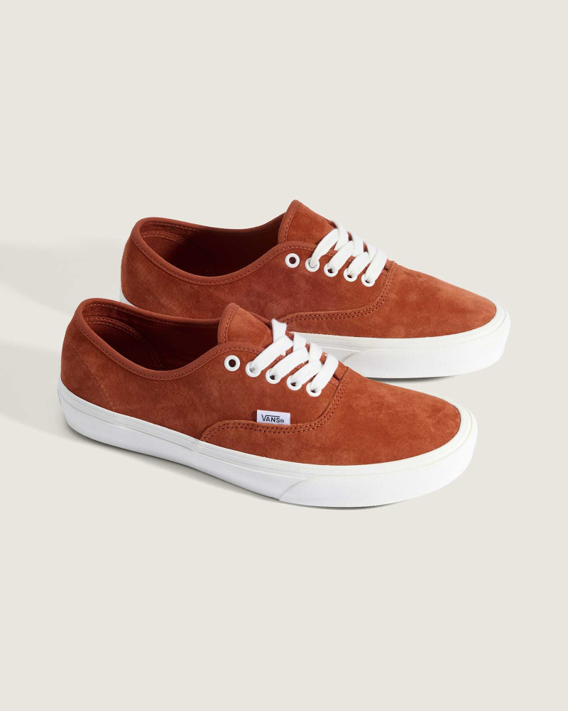 Vans Authentic  (Pig Suede) Burnt Orange