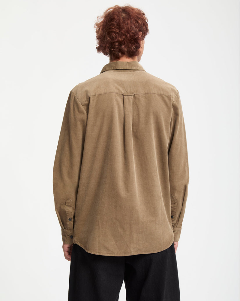 Volcom Zander Corduroy Shirt Teak