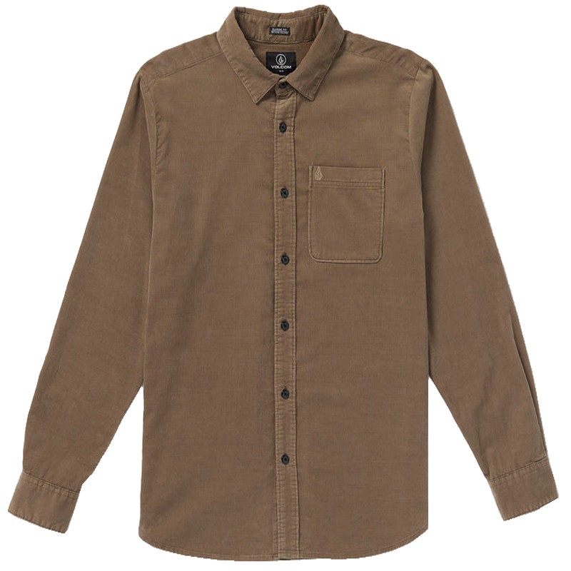 Volcom Zander Corduroy Shirt Teak