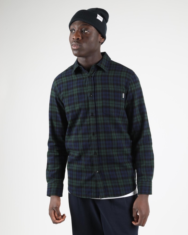 Wemoto Ian Shirt Dark Green