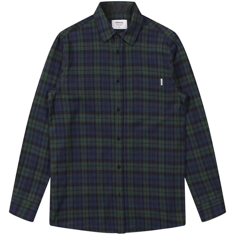 Wemoto Ian Shirt Dark Green