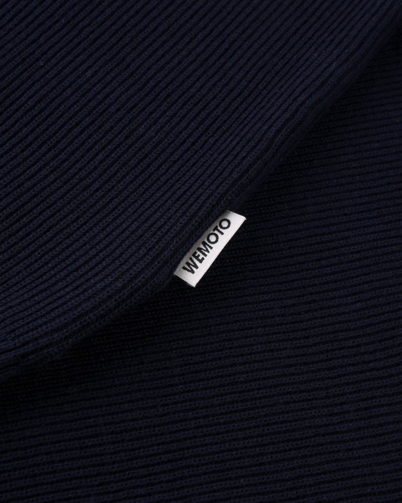 Wemoto Turner Cotton Knit Quarter Zip...