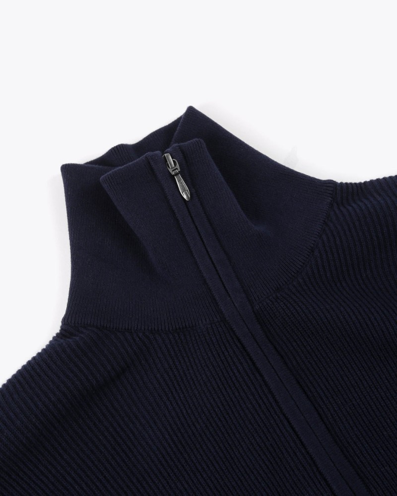 Wemoto Turner Cotton Knit Quarter Zip...