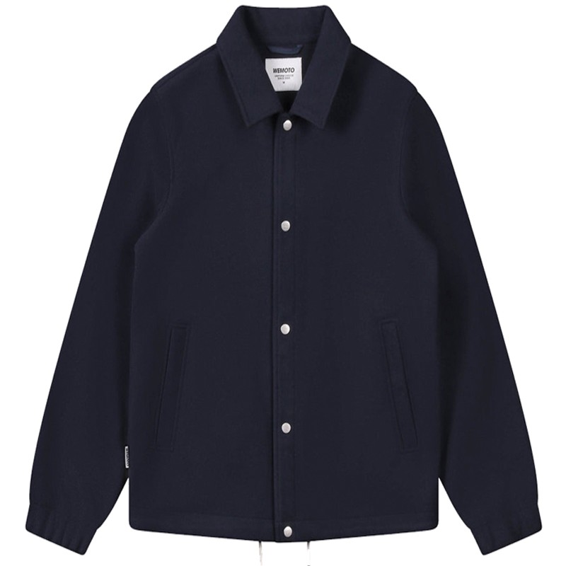Wemoto Hall Fleece Coach Jacket Navy...