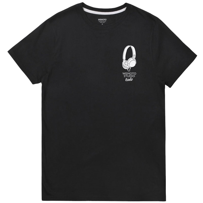 Wemoto Crate Printed Artwork Tee Black