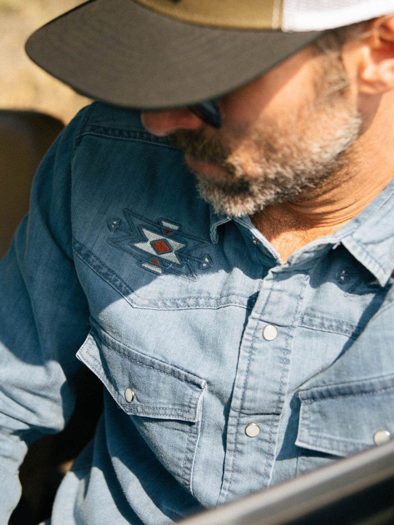 Iron & Resin Tonopah V2 Denim Shirt...