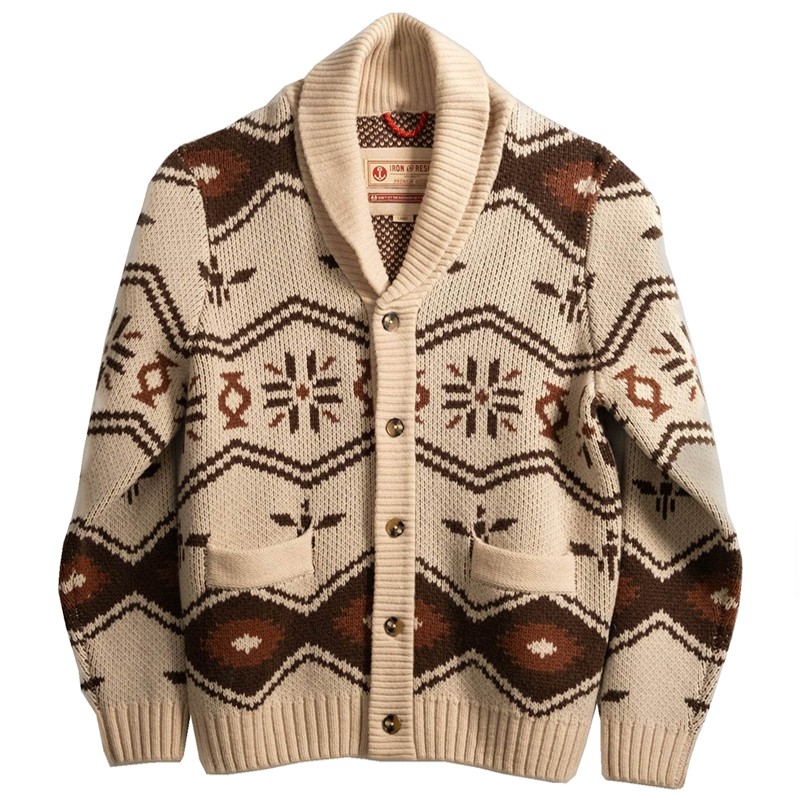 Iron & Resin Wincha Shawl Collar...