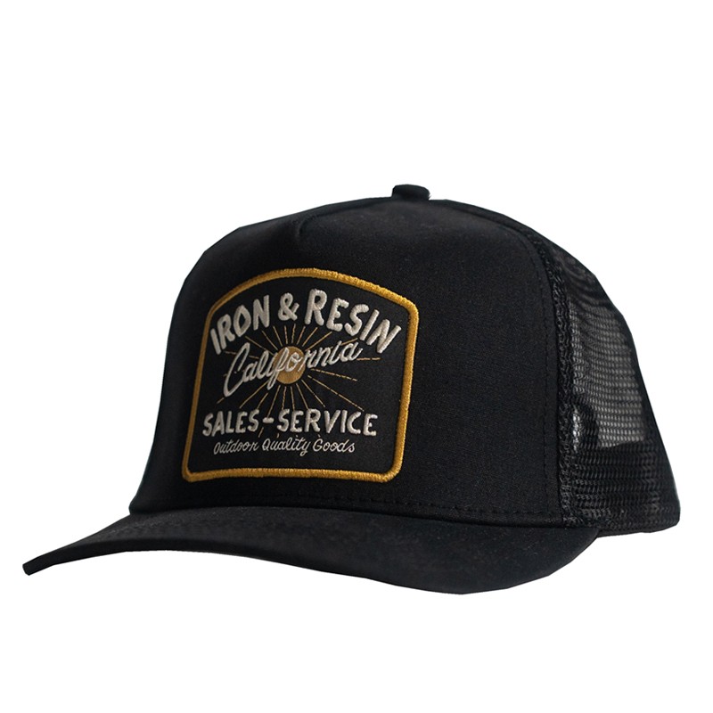 Iron & Resin Sales & Service Cap Black