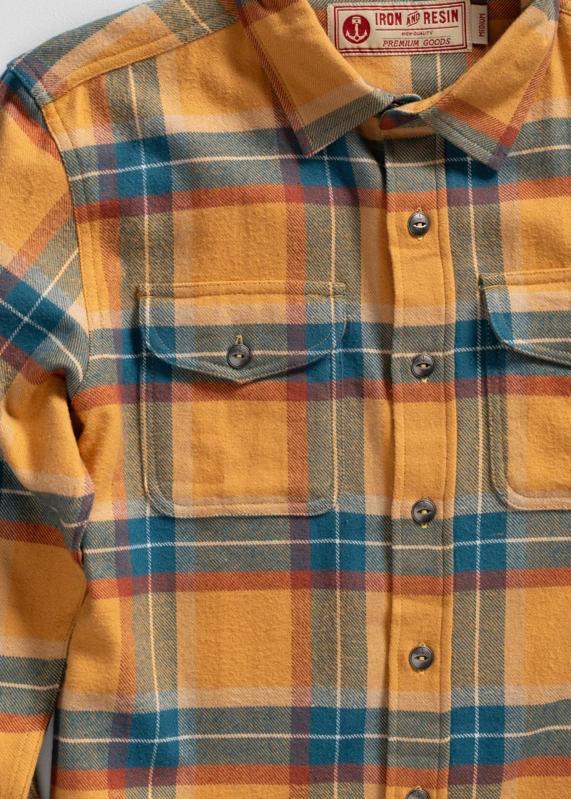 Iron & Resin Sierra Shirt Ochre