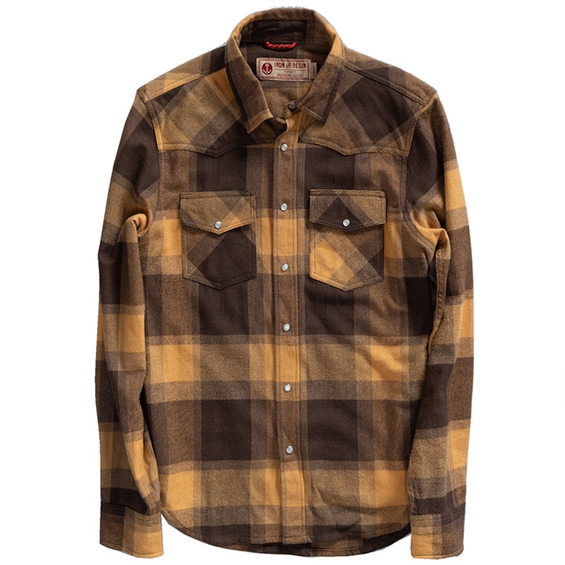 Iron & Resin Somis Shirt Brown