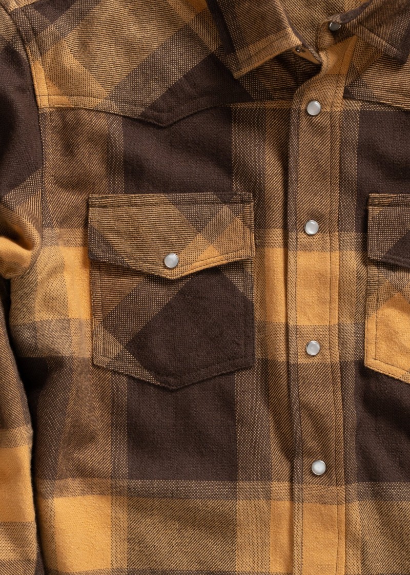 Iron & Resin Somis Shirt Brown