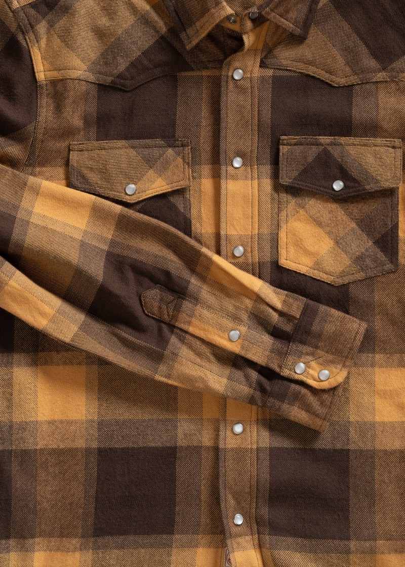 Iron & Resin Somis Shirt Brown