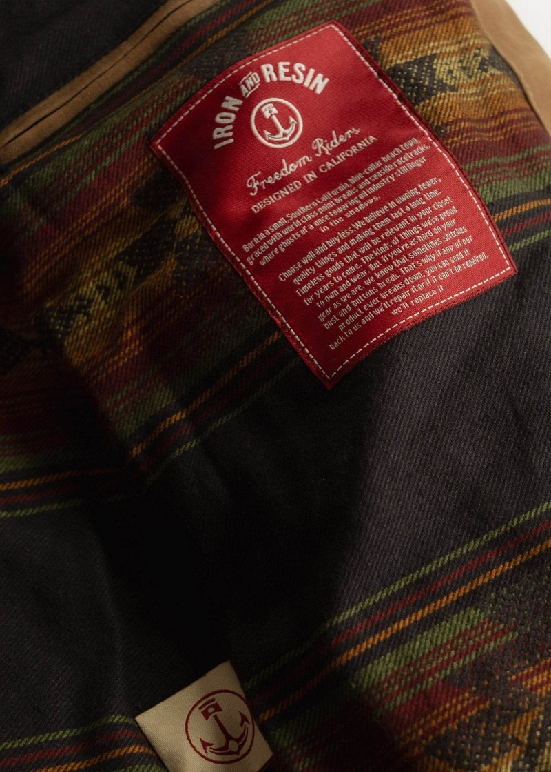 Iron & Resin Cruiser Waxed Canvas...