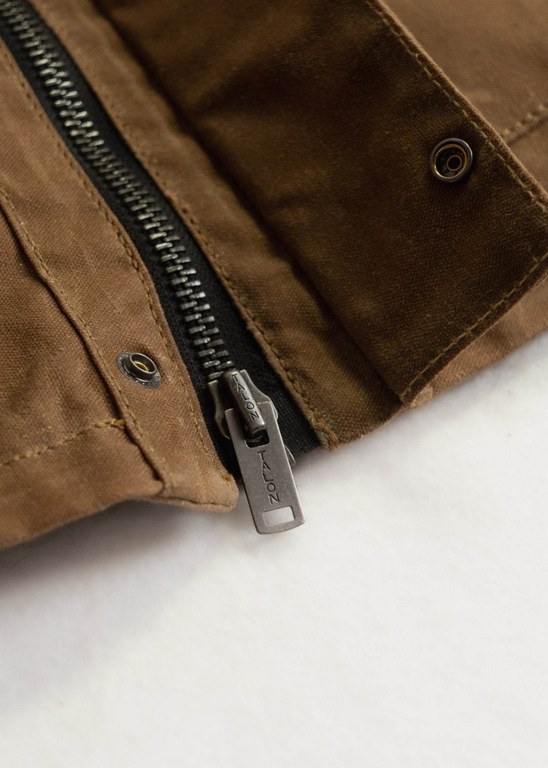 Iron & Resin Cruiser Waxed Canvas...