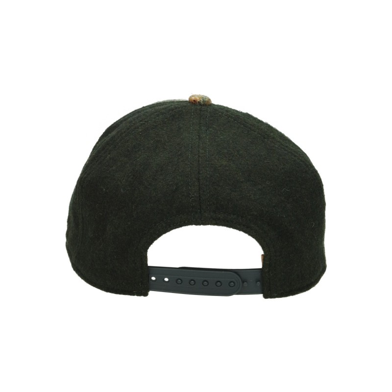 Stetson Wool Check Trucker Cap...